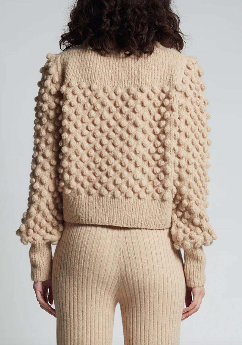 camila sweater pale camel