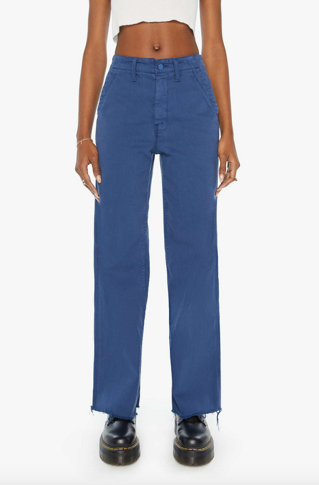 the major zip sneak fray insignia blue