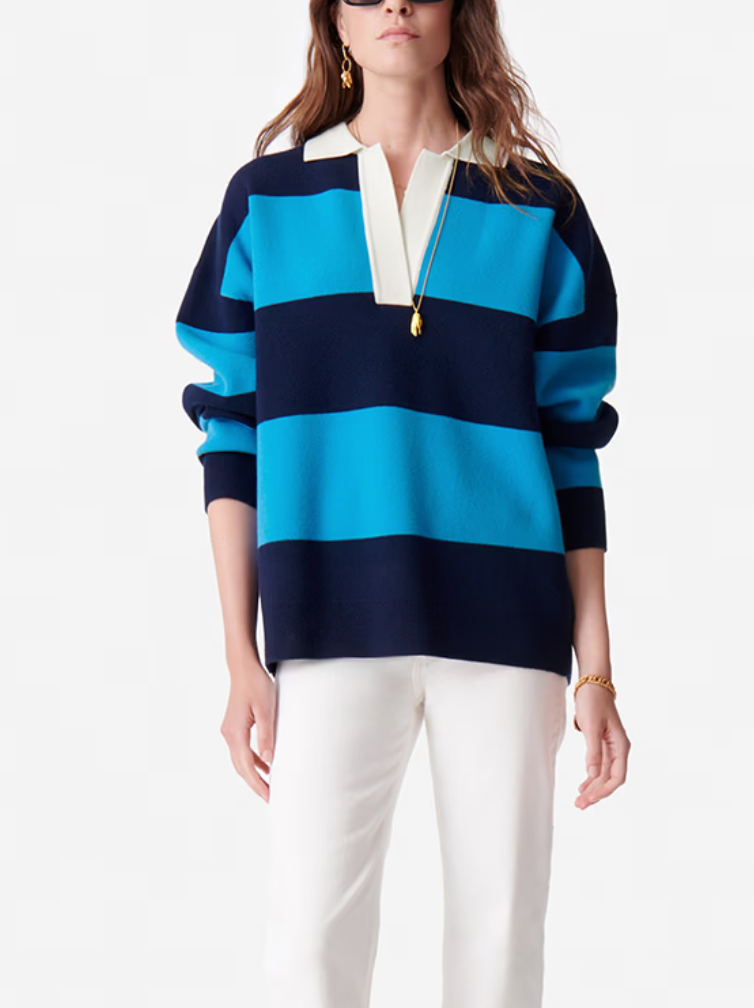 Dolly sweater klein/ marine