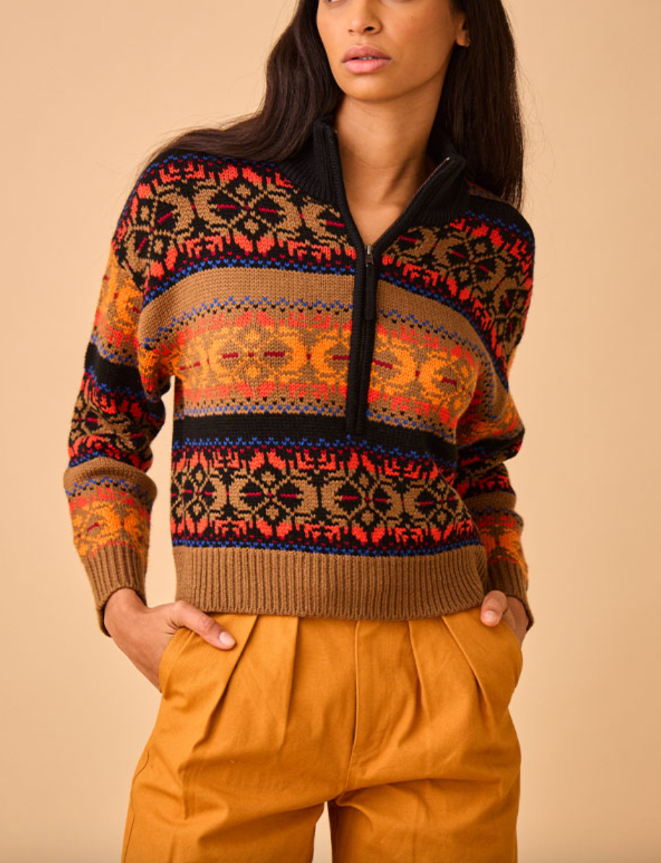 Lewis pullover fall fairisle