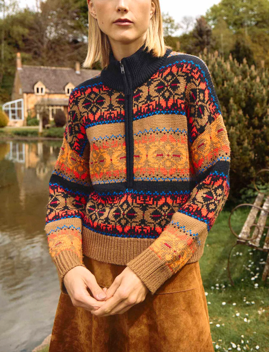 Lewis pullover fall fairisle