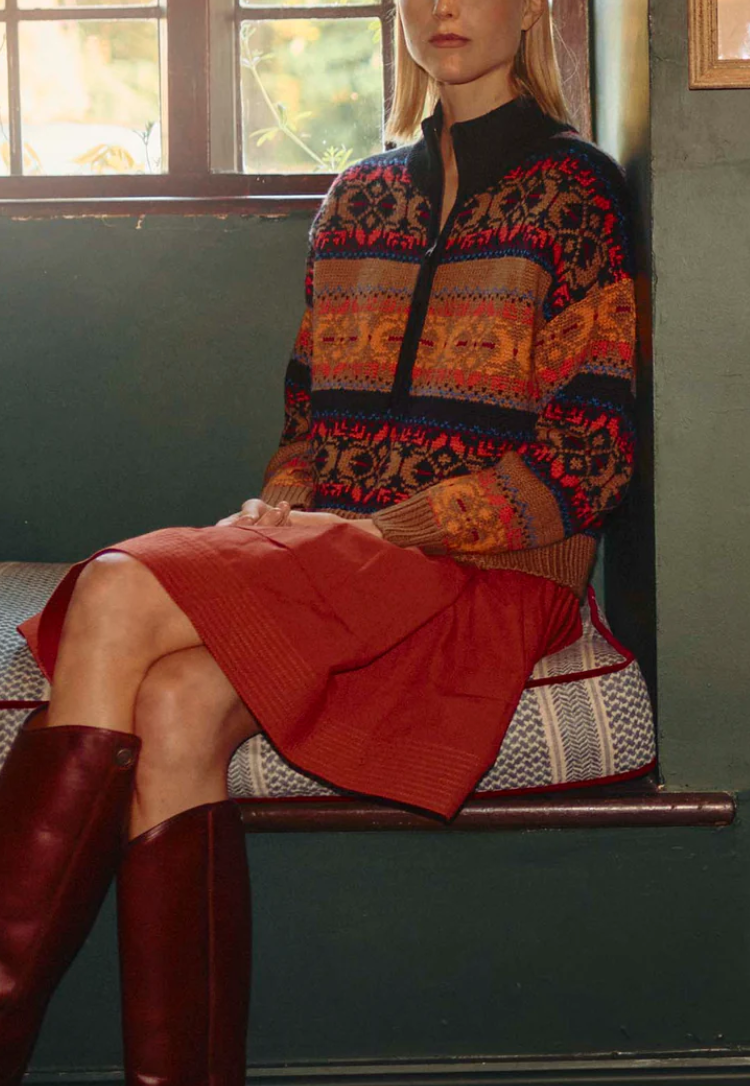 Lewis pullover fall fairisle