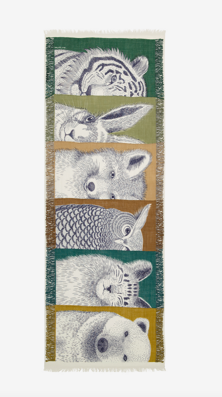 scarf 70 freres green