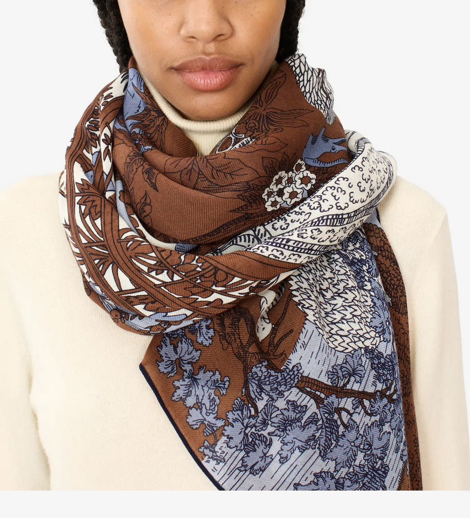 scarf 100 quatre saisons natural