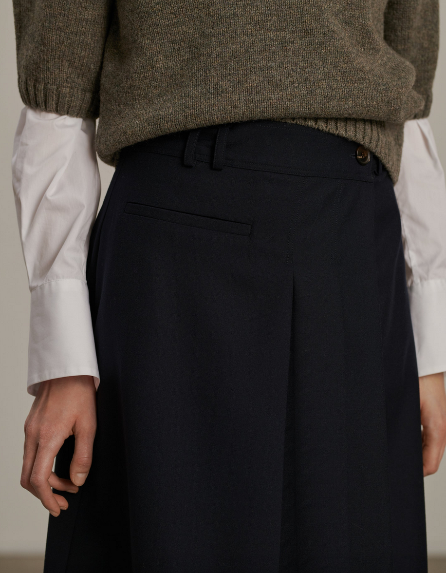 varna skirt navy