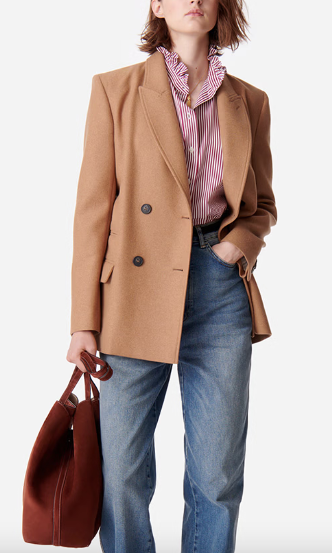 Damarys jacket caramel