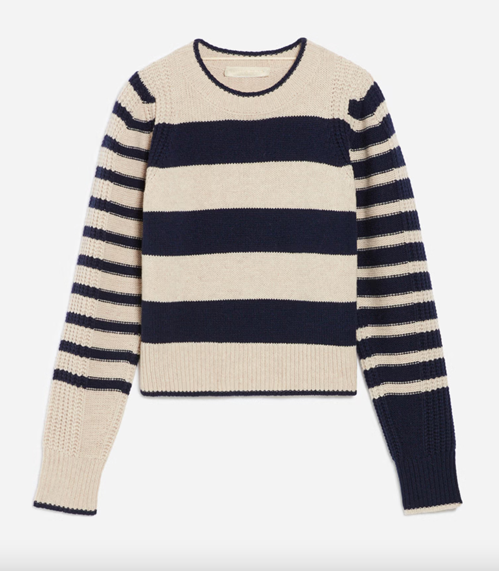 dipika sweater ecru / navy