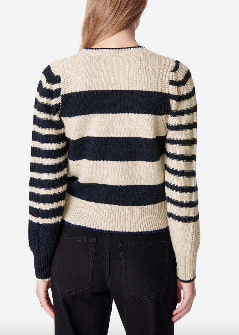 dipika sweater ecru / navy