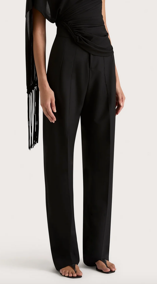 Lena high waisted pant black