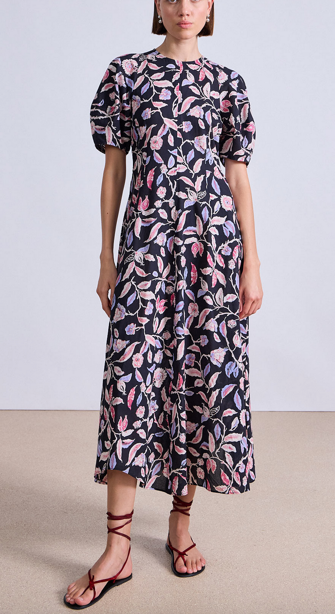 Bettina maxi garden floral midnight