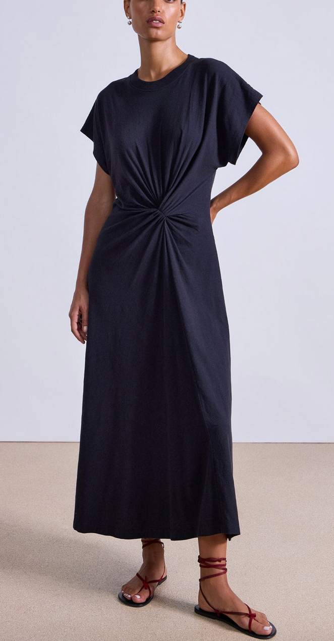 Volta twist midi black