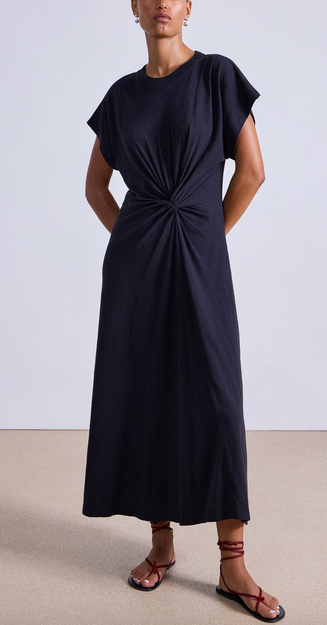 Volta twist midi black