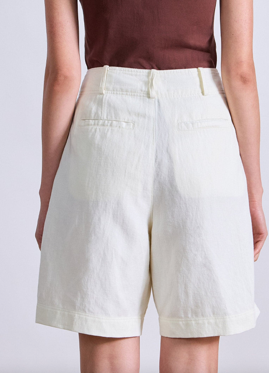 Bari midi short cream