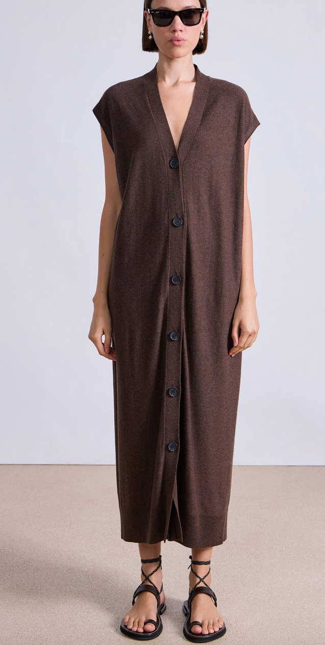 Olana knit midi espresso