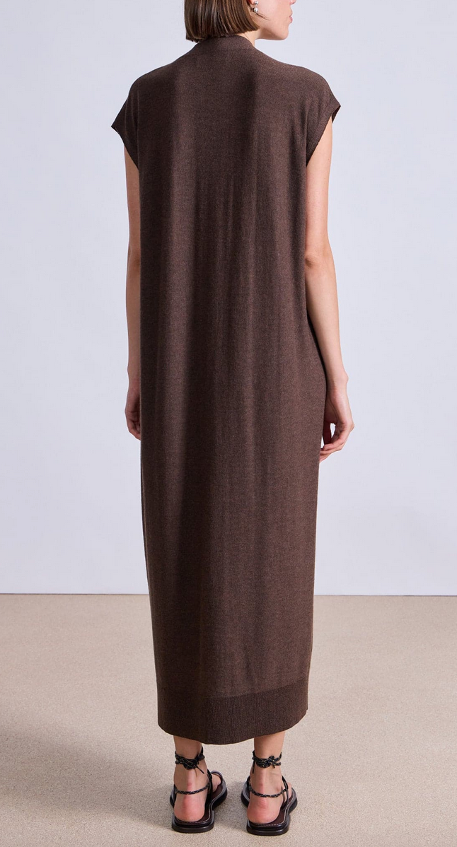Olana knit midi espresso