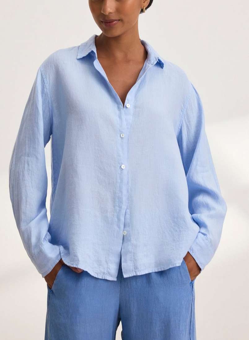 sisi linen shirt chambray