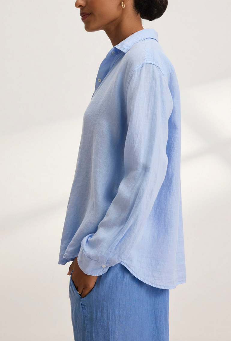 sisi linen shirt chambray