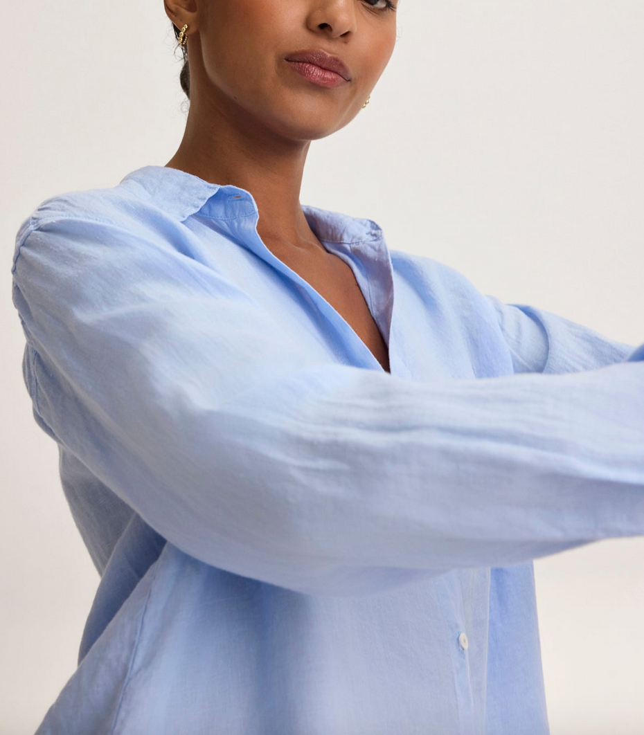 sisi linen shirt chambray