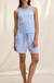 Amber linen short chambray