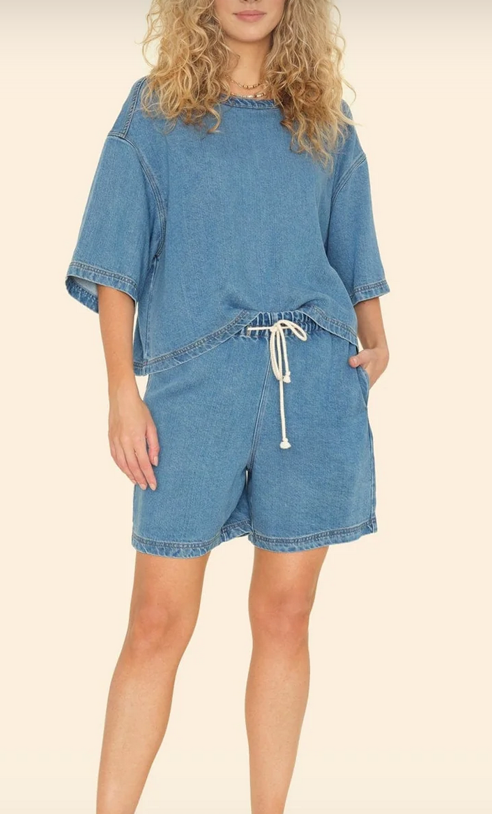 pacific sascha denim short