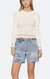 abbie knit long sleeve top cream