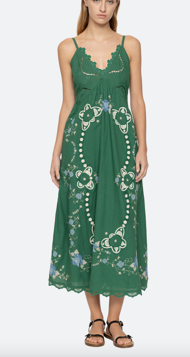 Vesna dress green