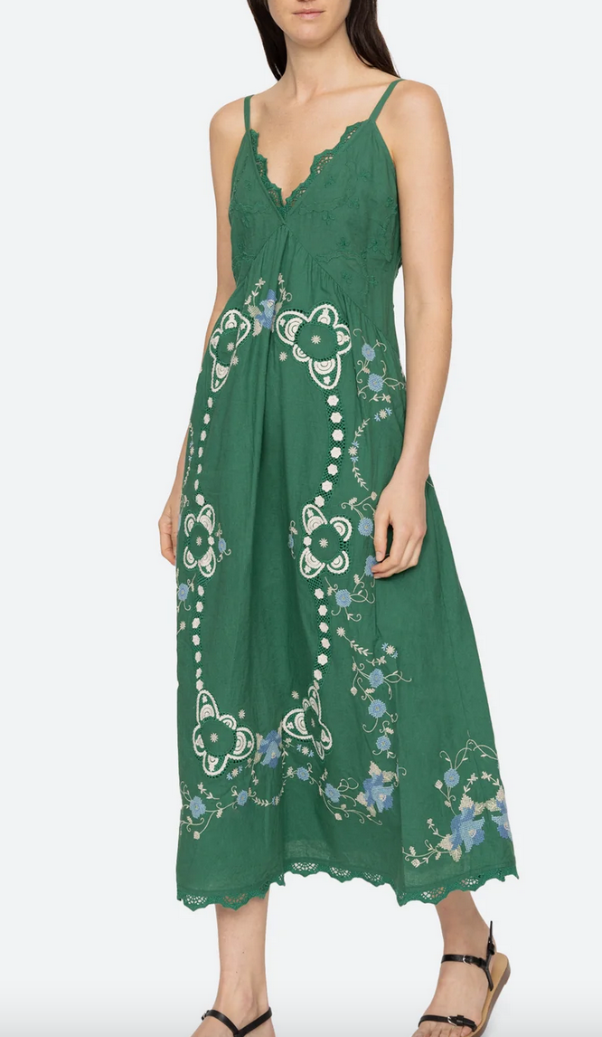 Vesna dress green