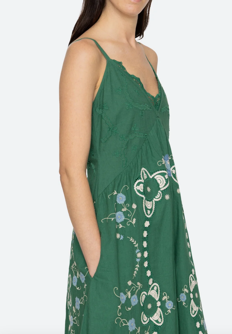 Vesna dress green