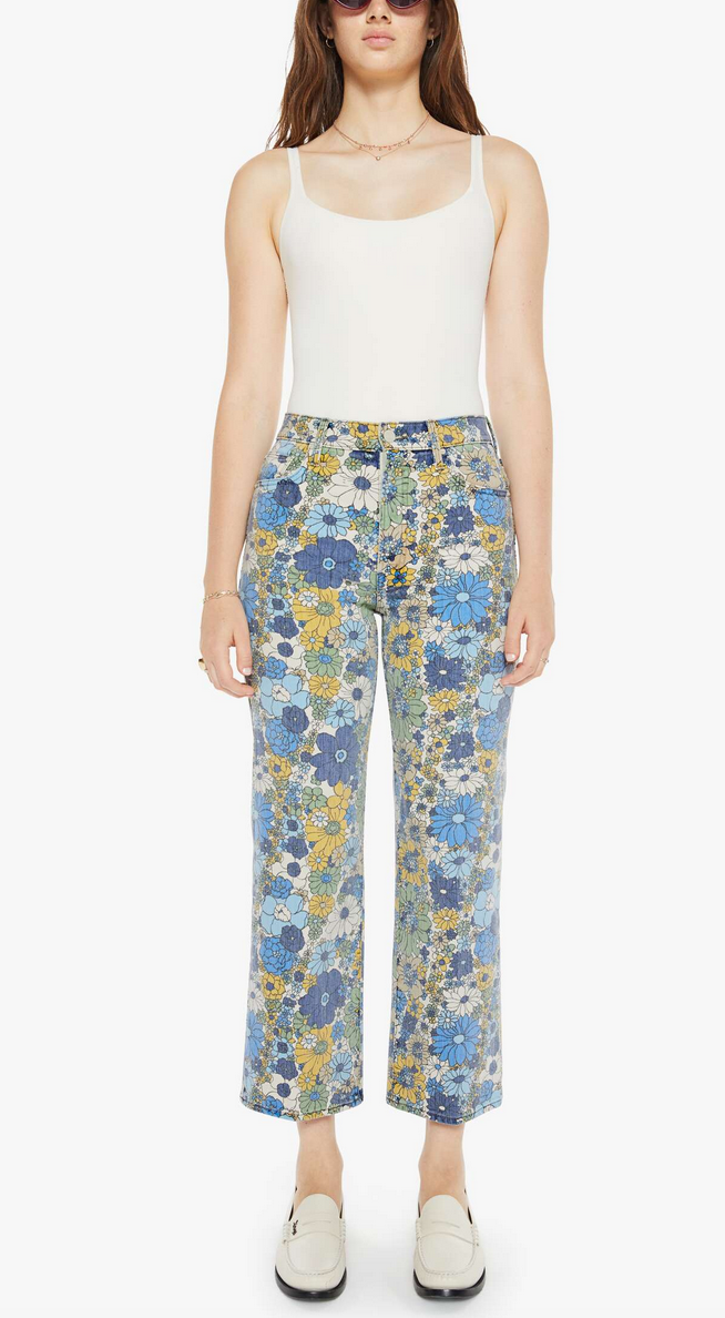 the rambler zip ankle dirtbike flowers