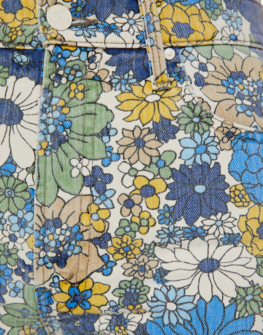 the rambler zip ankle dirtbike flowers