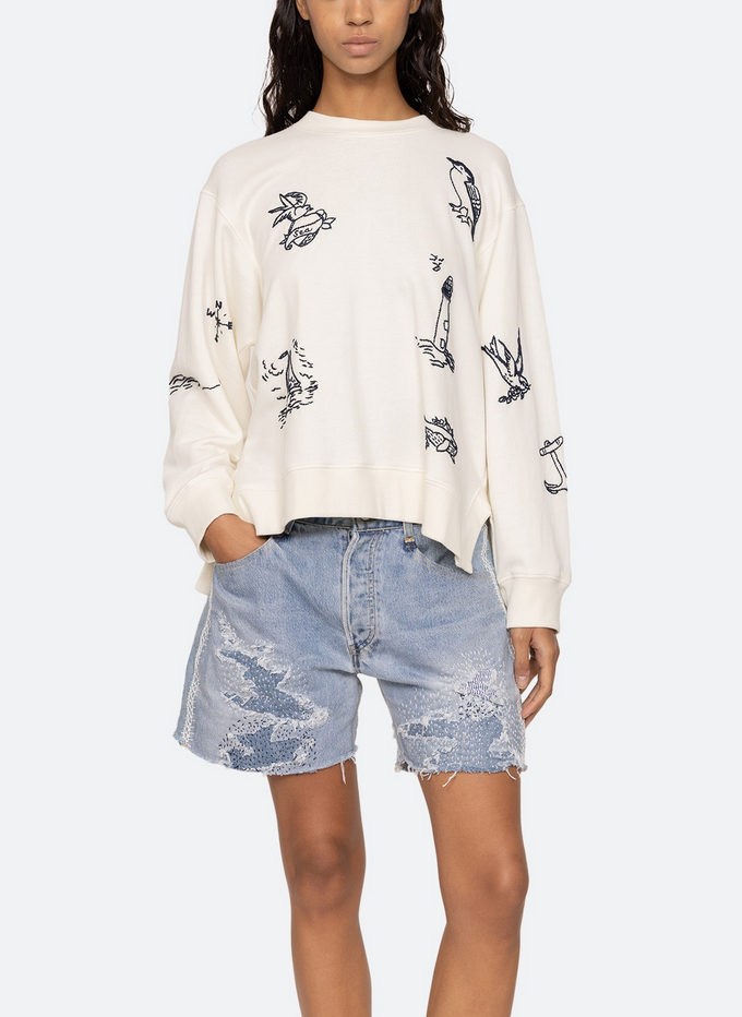 Clyde sweatshirt cream