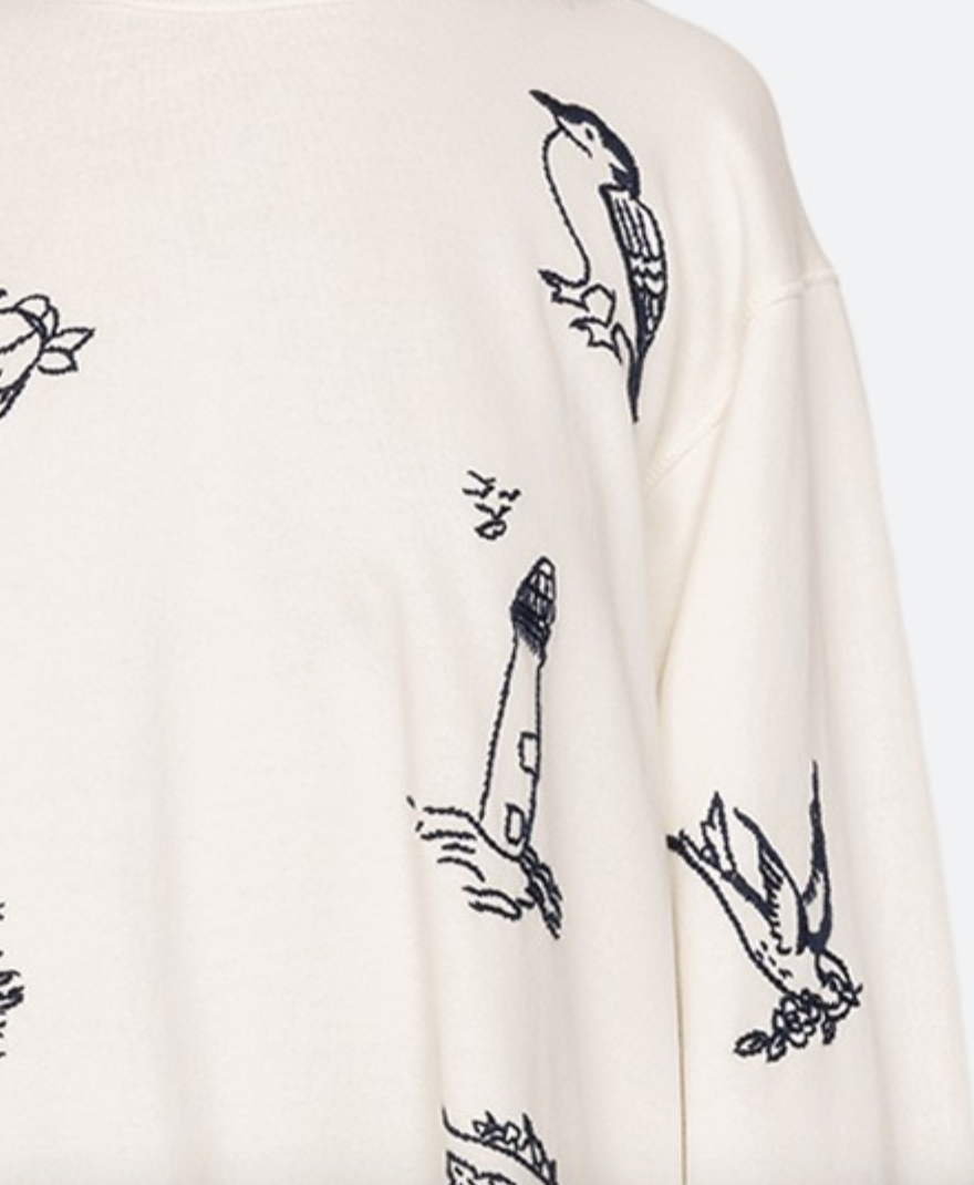 Clyde sweatshirt cream