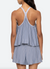 Helmi top blue