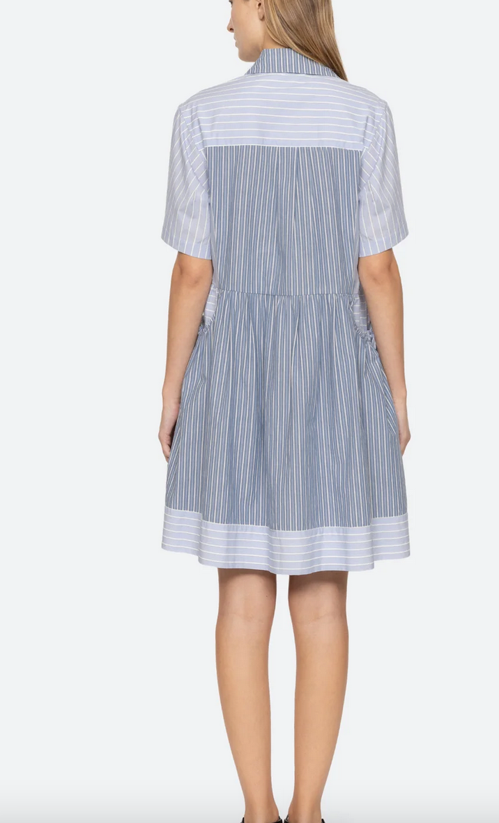 Helmi tunic dress blue