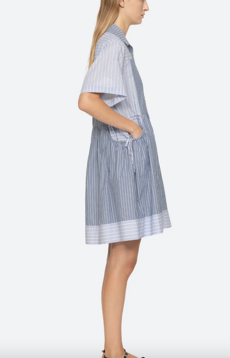 Helmi tunic dress blue