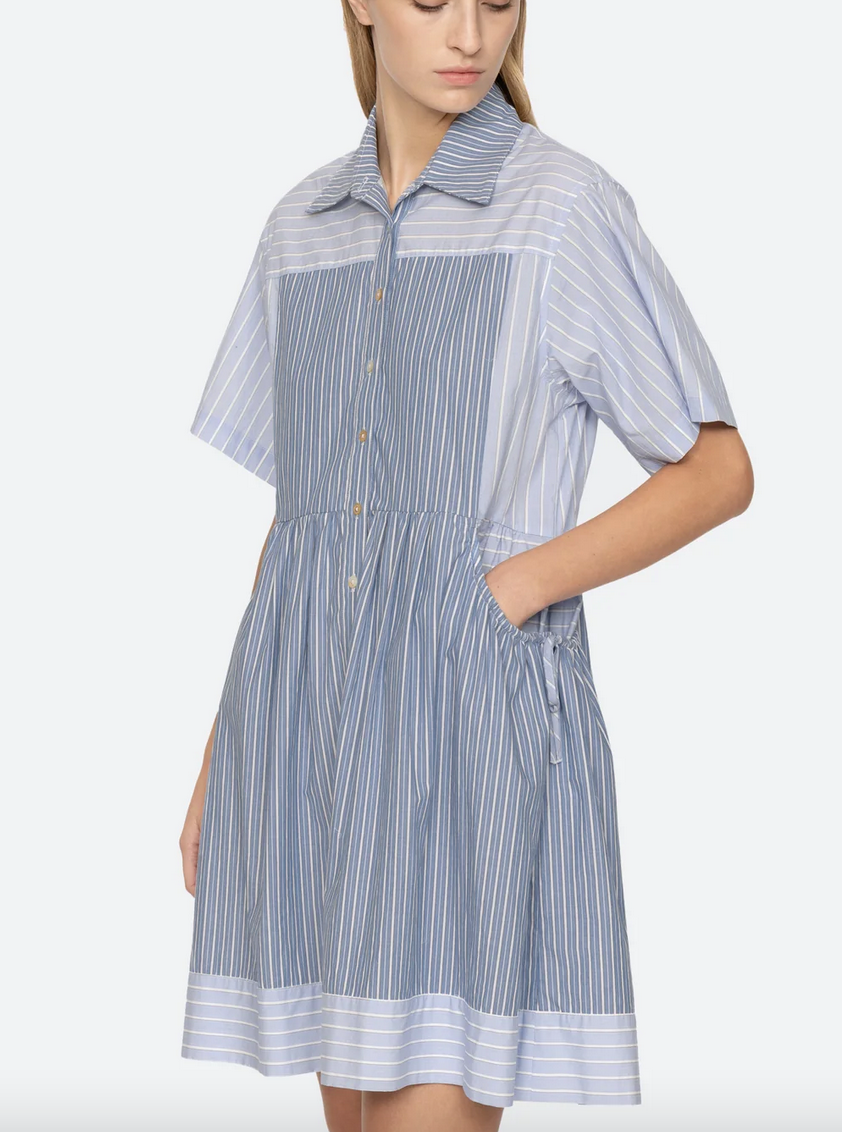 Helmi tunic dress blue