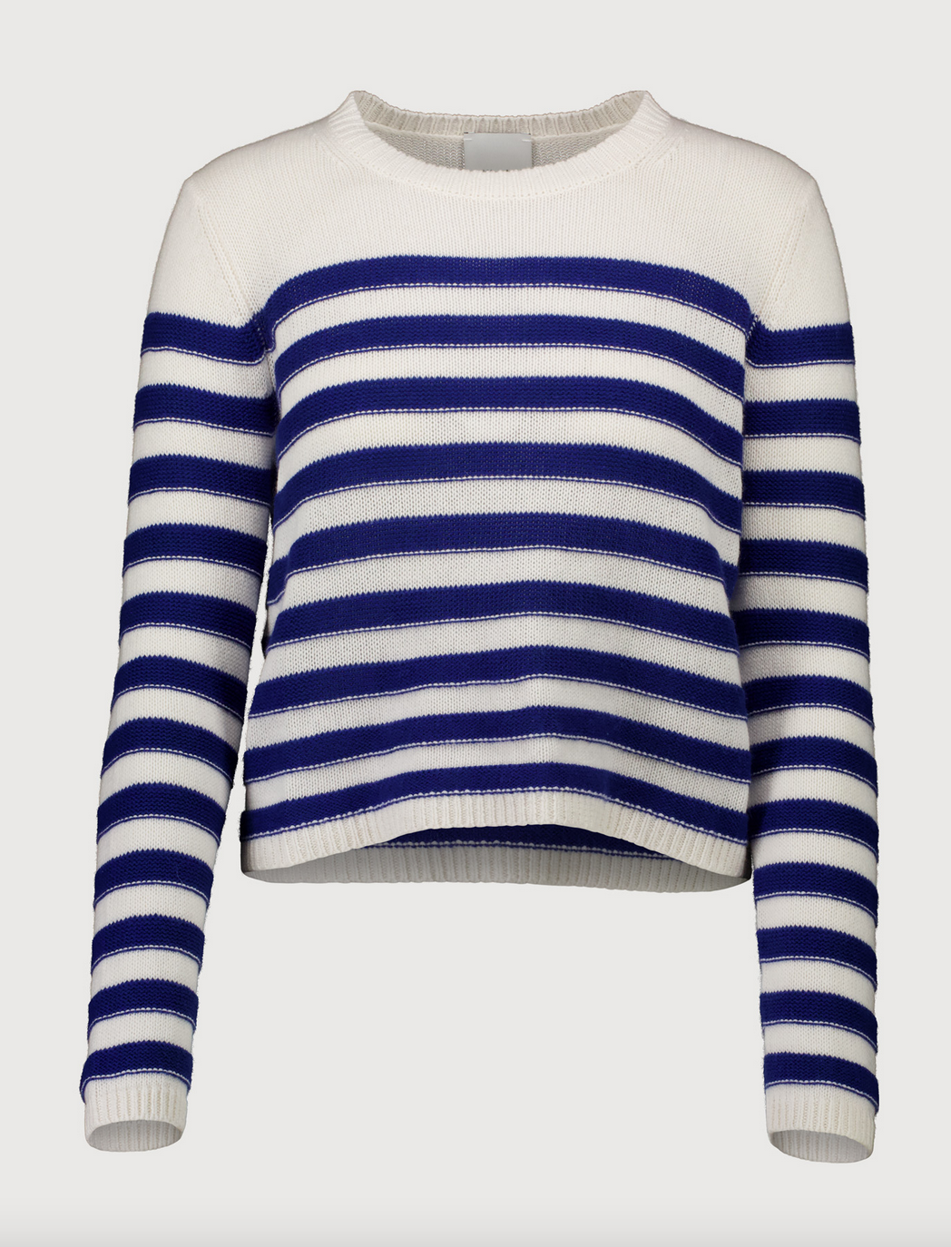 rd sweater 1/1 striped cashmere crewneck