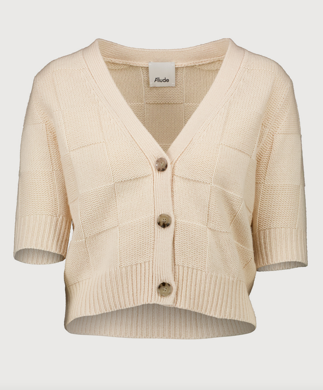 v-cardigan 1/2 fleur de sel