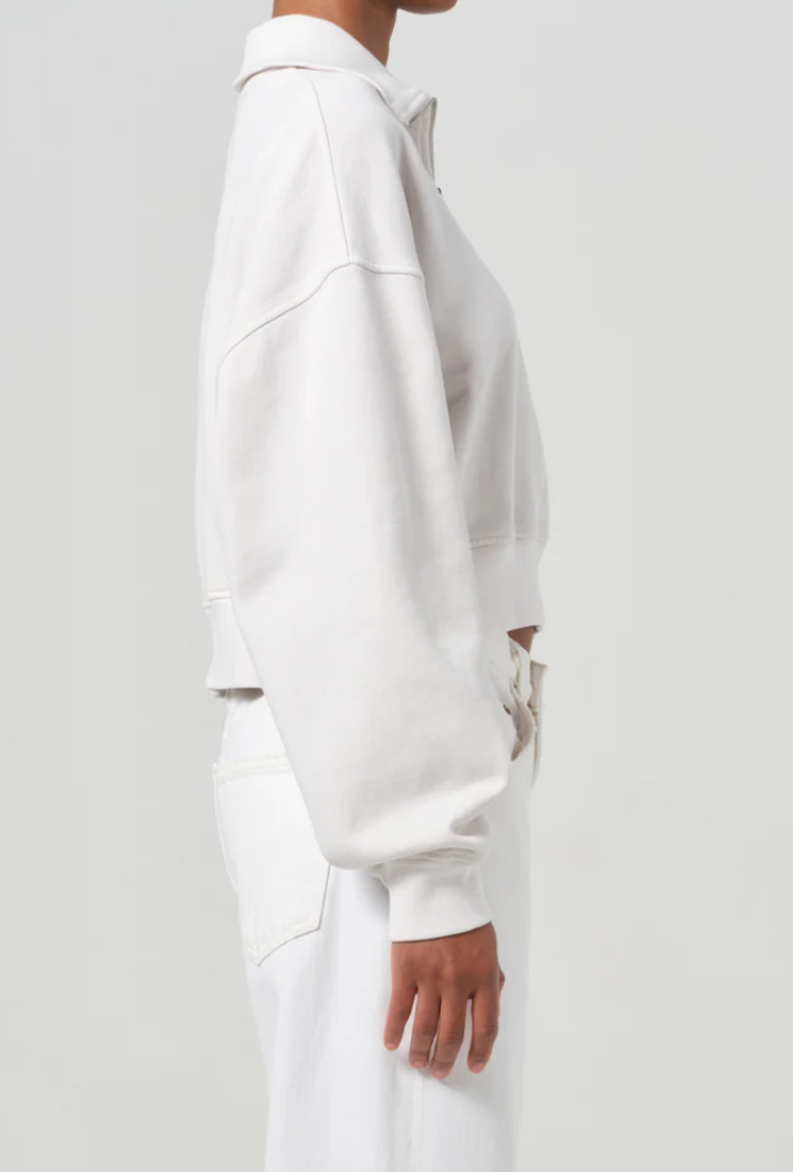 bethan quarter zip sweatshirt in wired