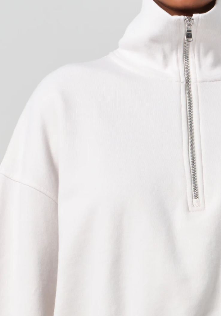 bethan quarter zip sweatshirt in wired