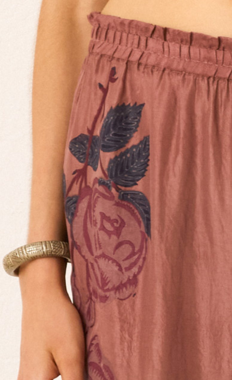 Otto mauvewood rose pant