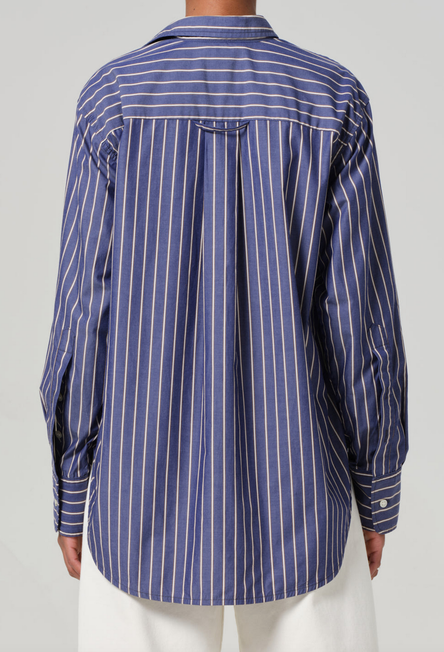 shay shirt in portamento stripe