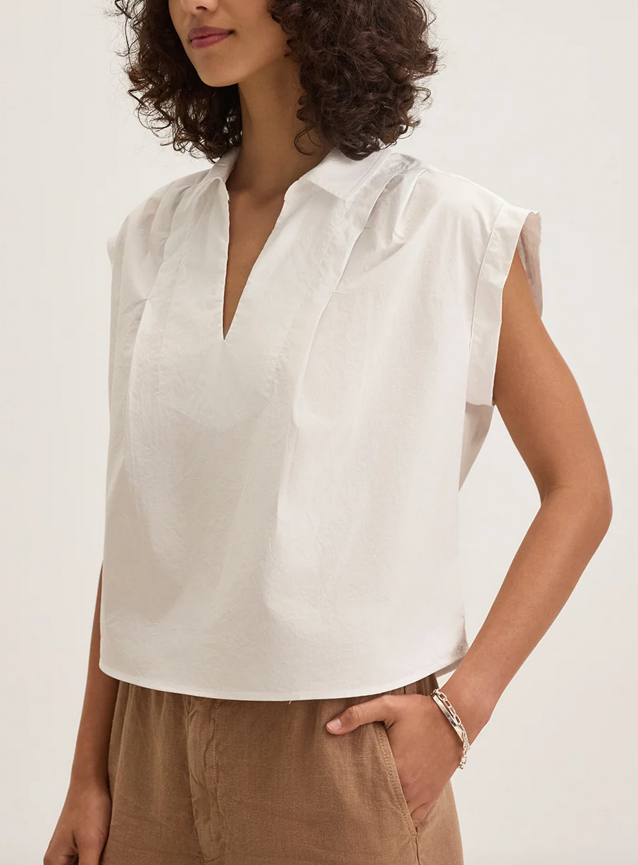 Florence top white