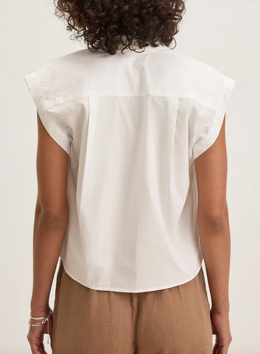 Florence top white