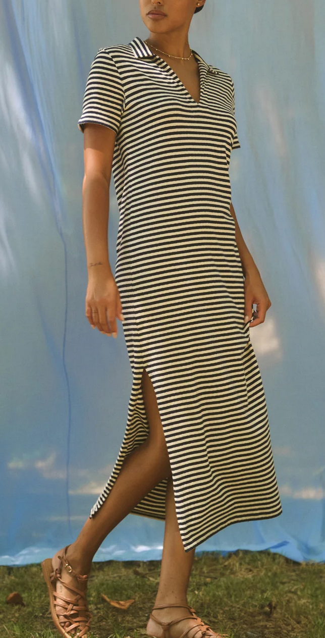 Khan dress navy