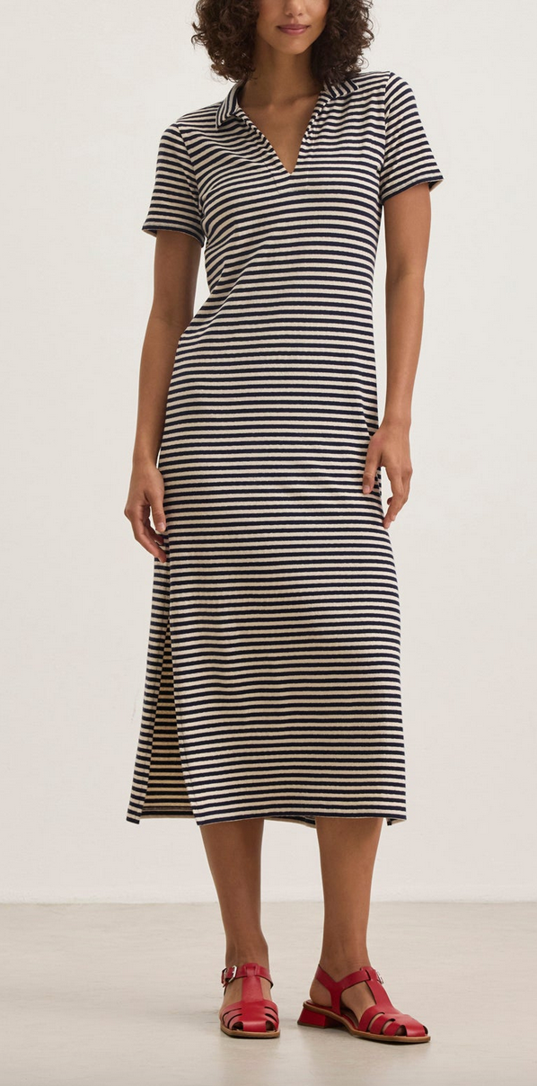 Khan dress navy