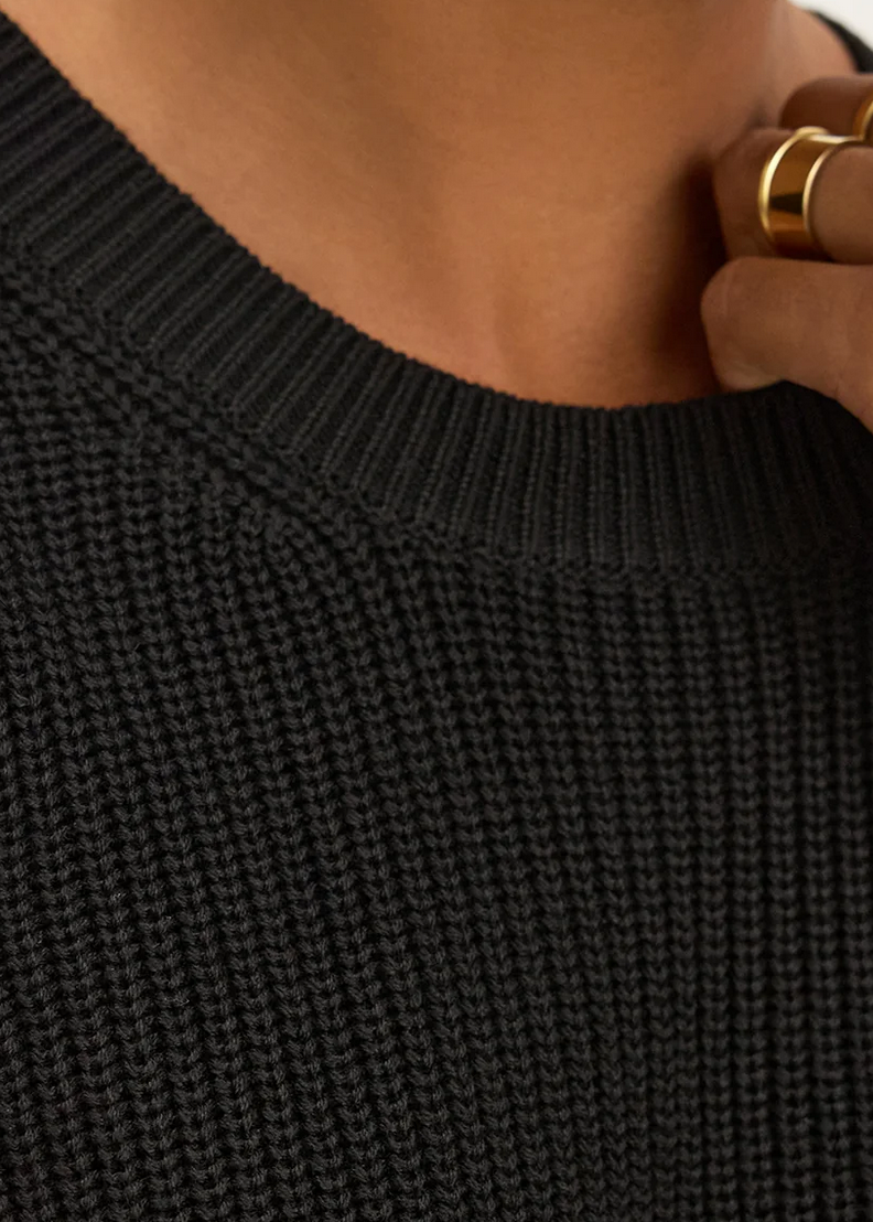 Muna sweater vest black