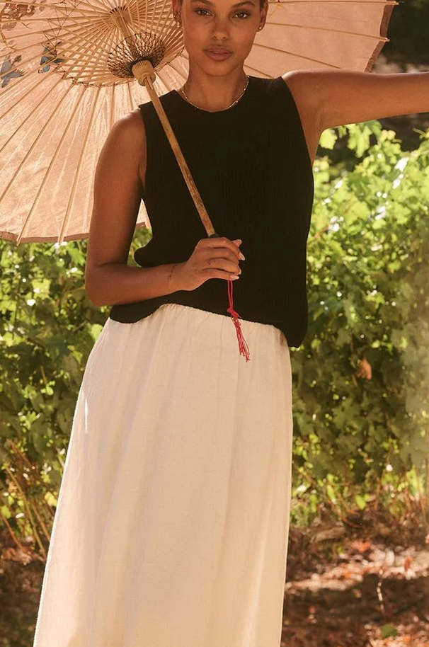 Muna sweater vest black