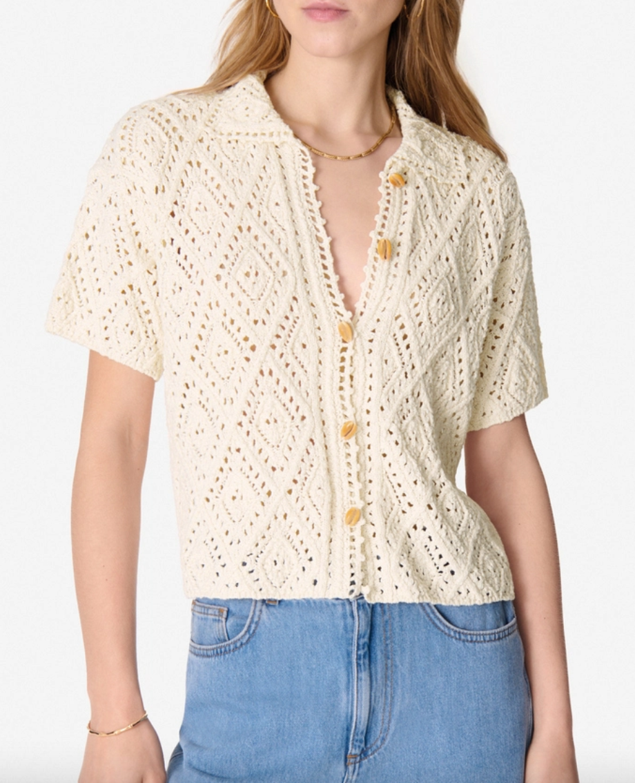 Emarya cardigan ecru