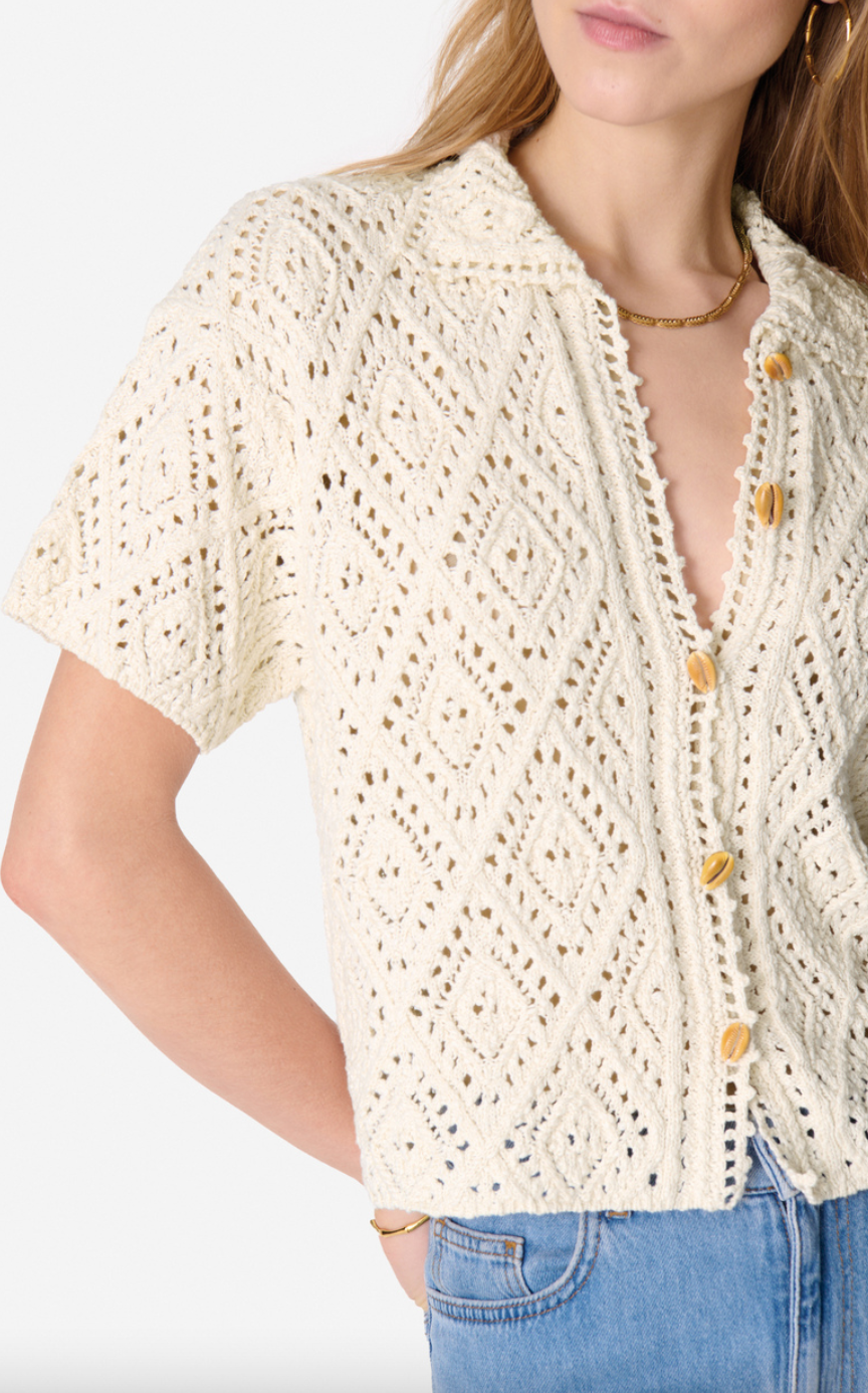 Emarya cardigan ecru